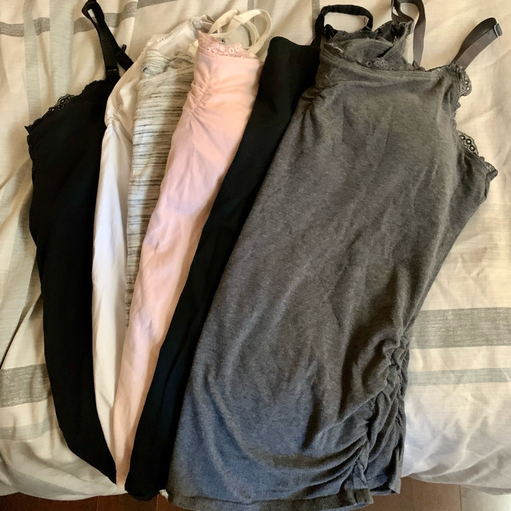 6 nursing tank tops